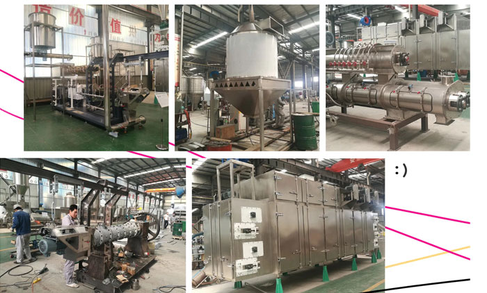 3 Ton Pet Food Processing Line Has Completed